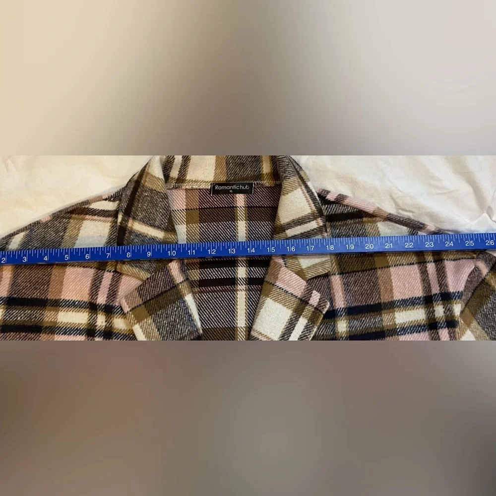 New xl oversized plaid jacket - Picture 5 of 9
